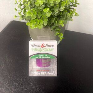 Brew & Save Reusable Filter for Keurig and K Type Single Cup Brewers NEW